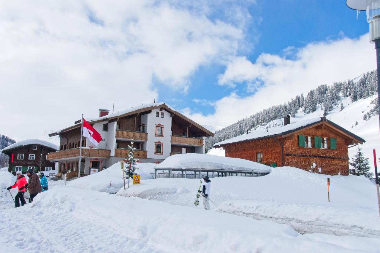 Gasthaus & Pension Alphorn Лех-ам-Арльберг Екстер'єр фото